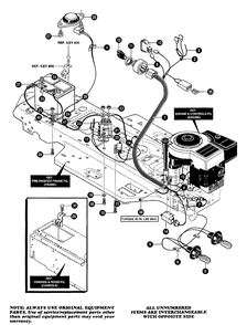 Part Location Diagram of 160505 Murray SCREW, 1/4-20 x .38 PHPNHMA